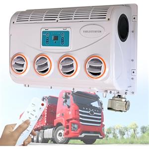 Generic Condizionatore d'aria DC portatile per camper e camion - Leggero, facile da installare, soluzione di raffreddamento ad alta efficienza energetica