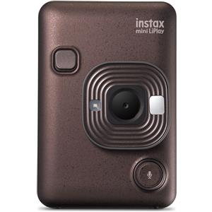 Fujifilm Fotocamera istantanea Instax Mini LiPlay, con cavo micro USB bronzo profondo