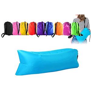 SLS SHOP Materassino Gonfiabile Sacco Lettino Vacanze Mare Spiaggia Letto Ad Aria Relax
