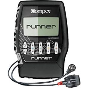 Compex Runner | Elettrostimolatore con Cavi per Lo Sport | Perfetto per Allenamento, Massaggio Sportivo, prevenzione | Pensato per la Corsa e Gli Sport di Resistenza