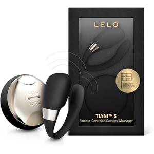 LELO TIANI 3, Vibratore per Coppia, Sex Toy per Adulti Controllato Tramite Telecomando, Sex Toys per Coppie Wireless e Senza Mani Sex Toy Vibrante, Vibratore con Telecomando (Black)