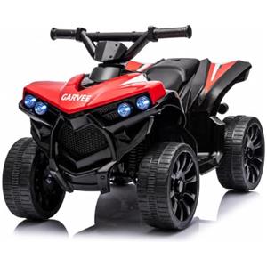 GarveeHome Quad ATV Elettrico Ricaricabile 6V Per Bambini, Veicolo Cavalcabile Con Luci Riproduzione Musicale e Clacson Integrato, Velocità Regolabile 1,5-3 Km/h, Sicuro Per Bambini a Partire Da 3 Anni
