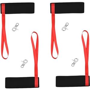 Generic Cinghie Elastiche Per Guanti Da Sci Set 4 Manette Sci Elastiche Con Cordino
