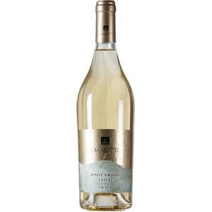 La di Motte Pinot Grigio Friuli Doc Grave - Vino Bianco Secco Morbido - Affinamento Sur Lies - Note di Melone e Pera - 12,5% Vol - 750ml