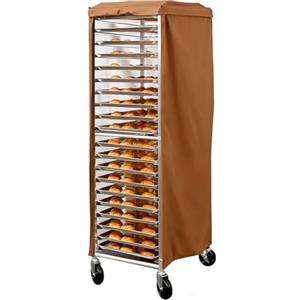 ZYWUOY Copertura per panetteria, 58,4 x 71,1 x 162,6 cm, impermeabile, antipolvere, protezione per carrello da cucina commerciale (caffè)