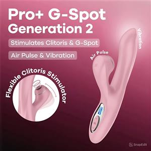 SATISFYER Vibratore Rabbit Pro G-Spot Gen 2 BIANCO