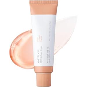 mixsoon PDRN Collagen Cream - PDRN Vegetale e Collagene a Basso Peso Molecolare, Crema Viso Rassodante con Peptidi, Trattamento Elasticizzante e Lenitivo per una Trasparenza Affinata, 50ml