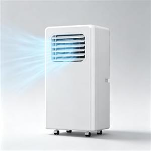 UofZc Condizionatore d'aria portatile, unità di climatizzazione 3 in 1 18000BTU