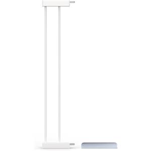 YEAUPE PRO 14cm Estensione Cancelletto Sicurezza Bambini Metallo, Bianco | Estensione Senza Forare, Compatibile con Cancelletti per Bambini e Animali, per Cancelletto Sicurezza