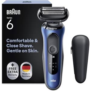 Braun Rasoio elettrico Series 6 61-B1000s, blu