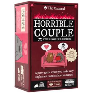 Exploding Kittens Horrible Couple - Extra Horrible Edition - Party Game For 2-8 Players, From The Creators of Horrible Therapist | A Fun Game Night with Friends, Funny Card Game for Adults On Date Night, Anniversary G