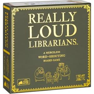 Exploding Kittens - Really Loud Librarians - Gioco da Tavolo di Urla Parole per Bambini 8-12 Anni, Adulti, Serate in Famiglia e Feste