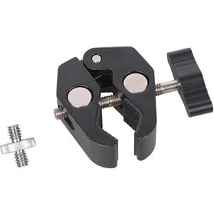 Ijksbehjf Universals Camera Mount Morsetto 1/4 Vite Maschio 3/8 Filettatura per Accessori Treppiedi Luce Stand Super Clamp Camera Clip