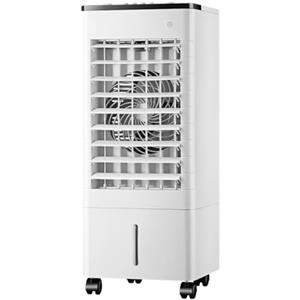 Generic Condizionatore Portatile Senza Tubo 9L Climatizzatore Portatile con Timer da 15 Ore 3 modalità 40dB Oscillazione a 90° Doppio Serbatoio d'Acqua Raffrescatore d'Aria per Camera da Letto