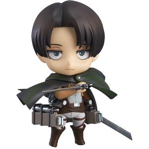 Good Smile Company GOOD SMILE- Figura NENDOROID Levi Attack ON Titan 10CM Does Not Apply, Multicolore, One Size, G12494