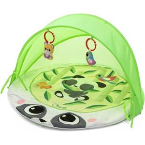 Chicco Palestrina Magic Forest, Palestrina Neonato con Morbido Tappeto a Tema Panda, Tettuccio Pieghevole e Rimovibile, con Rete Traspirante, per Uso Interno ed Esterno, Giochi Neonato 0+ Mesi