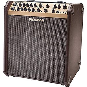 Fishman Loudbox Performer da 180 W, Amplificatore per chitarra acustica Bluetooth, Marrone e Oro
