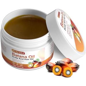 NIFEISHI Batana Olio per la Crescita dei Capelli, Olio Puro Bio Batana, 120g