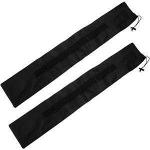 OSALADI Borsa Porta Bastoncini da Trekking 2 Pezzi Oxford per Campeggio e Viaggio Chiusura a Coulisse e Tracolla Regolabile