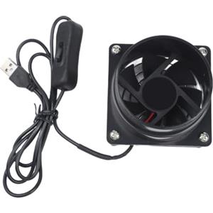 EpheyFIF Estrattore di fumi USB per saldatura, con condotto flessibile, ventilatore portatile per saldatura e elettronica fai da te, purificatore d'aria ad alta aspirazione a basso rumore per banco da lavoro