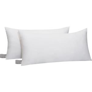 FH FAM' HOME HOME COSINESS FAM HOME Cuscino da Letto Coppia 40x70 cm I Cuscini Letto Morbido In Microfibra Anallergico Lavabile I Adatto Per Dormire In Tutte Le Posizioni I 2 Pezzi