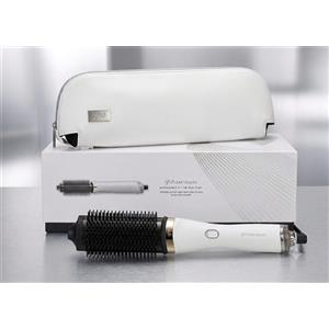GHD SPAZZOLA GHD DUET BLOW DRY BIANCA 2 IN 1 ASCIUGACAPELLI CON POCHETTE E PETTININO
