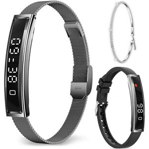 Fitoncloud Smartband Fitness Tracker, Attività, Frequenza Cardiaca & Sonno, 12 Modalità Sportive, Smartwatch Uomo Donna con Allerta Chiamata, Braccialetto, Non Abbonamento Richiesto per Android iOS