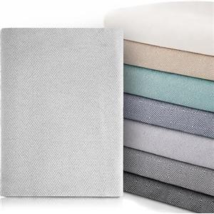 textil-home Textilhome Copridivano e Copriletto Multiuso - Telo Arredo Plaid Foulard Modello Martina, 180x285 cm, Copertura per Divano. Colore Perlato, Certificato OEKO-TEX