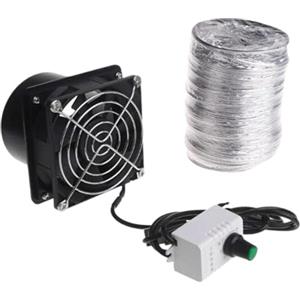 Generic Ventilatori per Ambienti Domestici Aspiratore Fumi Regolabile A Velocità | Mini Ventilatore con Velocità Regolabile per Estrazione Aria in Bagno Cucina Casa