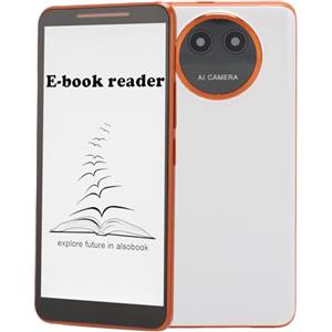 Denash E-book Reader, Lettore di Epaper a Epaper a Inchiostro da 5,7 Pollici per gli Occhi, Lettore di Libri Elettronici Portatile con Auricolare, Stilo E Custodia Protettiva