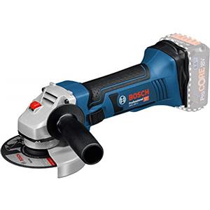 Bosch Professional 060193A300 GWS 18 V-LI Smerigliatrice Angolare, 10000 Giri/min 11.5 cm, Solo, Carton, 2.3 kg