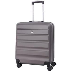 AeroLiteTM Aerolite Trolley 56x45x25 Valigia con 4 Ruote Dimensione Max per easyJet British Airways Jet2 ABS Bagaglio A Mano Valigia Rigida Guscio Duro E Antigraffio, 5 Anni Garanzia