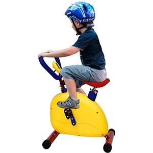 Generic Attrezzatura per esercizi per bambini, cyclette e tapis roulant per divertimento e fitness, ideale per ragazzi e ragazze dai 3 agli 8 anni, promuove il gioco attivo e le abitudini sane