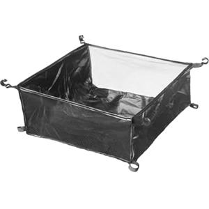 Genérico Borsa portaoggetti da campeggio sotto il tavolo, organizer in rete per tavolo da campeggio, borsa da appendere portatile, rete portaoggetti pieghevole per configurazione picnic