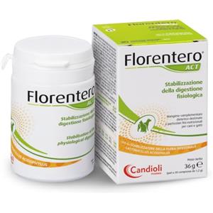 Candioli Florentero ACT 30 Compresse | Probiotici per Cani e Gatti