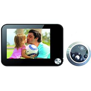 Vigor 24615-35 Spioncini per Porte Modello Digitale-R 120°, 3.5 Pollici