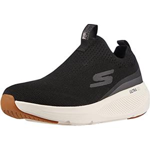 Skechers GOrun Elevate-Athletic Slip-on Workout Running Shoe Sneaker with Cushioning, Scarpe da Ginnastica Uomo, Nero e Bianco, 43 EU