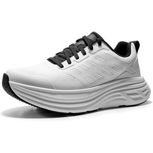 NORTIV 8 Slip On Sneakers da Donna Comode Antiscivolo Traspiranti Scarpe Sportive per Tennis Atletiche Palestra Allenamento Running Training,Size 37,Bianco,SNWS245W
