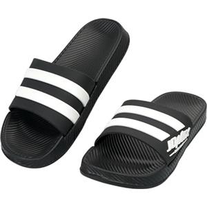 JOMIX Ciabatte Estive Uomo in EVA Morbida Pantofole Confortevoli Antiscivolo Suola Spessa 2.5 cm Ideali per Casa Spiaggia Piscina e Uso Quotidiano,Nero,41 EU