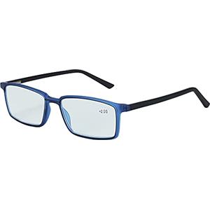ZENOTTIC Occhiali da Lettura Anti Luce Blu,Classico Vintage Rettangolari Occhiali da Lettura per Uomo e Donna