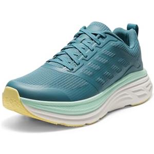 NORTIV 8 Scarpe da Ginnastica da Uomo Scarpe da Corsa Scarpe Sportive da Trekking Leggere e Traspiranti a Mani Libere,Size 41.5,Blu Verde,SNWS245M