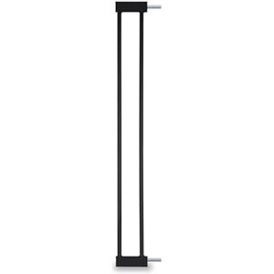 hauck Estensione da 9 cm per Cancelletto per Bambini, Nero - Compatibile con Clear Step 2, Open N Stop 2, Open N Stop KD, Stop N Safe 2, Clear Step Autoclose 2, Montaggio a Pressione - Metallo