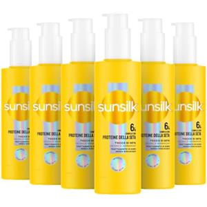 Sunsilk Tocco di Seta Siero in Crema Capelli 6 x 200 ml
