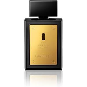 Banderas Perfumes, The Golden Secret, Eau de Toilette Spray per Uomo, Fragranza Quotidiana e Maschile con Menta e Liquore di Mela, 50 ml
