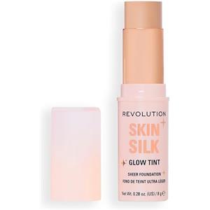 Revolution Skincare London Revolution Skin Silk Glow Tint Stick Fondotinta Leggero - Pelle Luminosa, Nasconde le Imperfezioni e Leviga le Linee Sottili, Tonalità Fair Neutral Cool, 8g