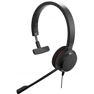 Jabra Evolve 20 Mono Headset, USB-A, Ottimizzato per Microsoft Teams, Mono, Standard