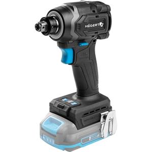 Högert Technik Avvitatore a impulsi a batteria 18V 230 Nm, avvitatore a impulsi brushless 2 in 1, 1/4 HEX 1/2, senza batteria inclusa