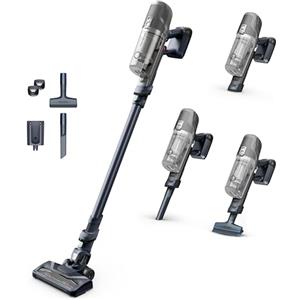 Rowenta X-Pert 6.60 Allergy, Aspirapolvere Senza Fili Potente, Scopa Elettrica Senza Fili con Contenitore Polvere da 0,55 L Facile da Pulire, Autonomia Fino a 45 Min, 100 W, Blu e Grigio, RH6836