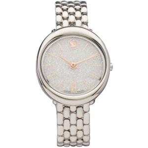 Swarovski Imber Oval Bracciale in metallo, Acciaio inossidabile lucido, Argento