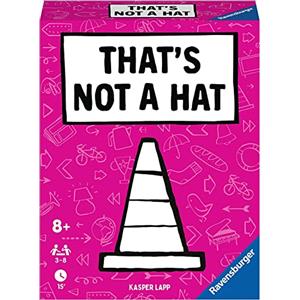 Ravensburger - Gioco Di Carte That's Not A Hat | Giochi Da Tavolo Adulti E Bambini +8 Anni | Giochi Di Carte Per Tutta La Famiglia | Regalo Bambino 8 Anni | 3-8 Giocatori | Idee Regalo